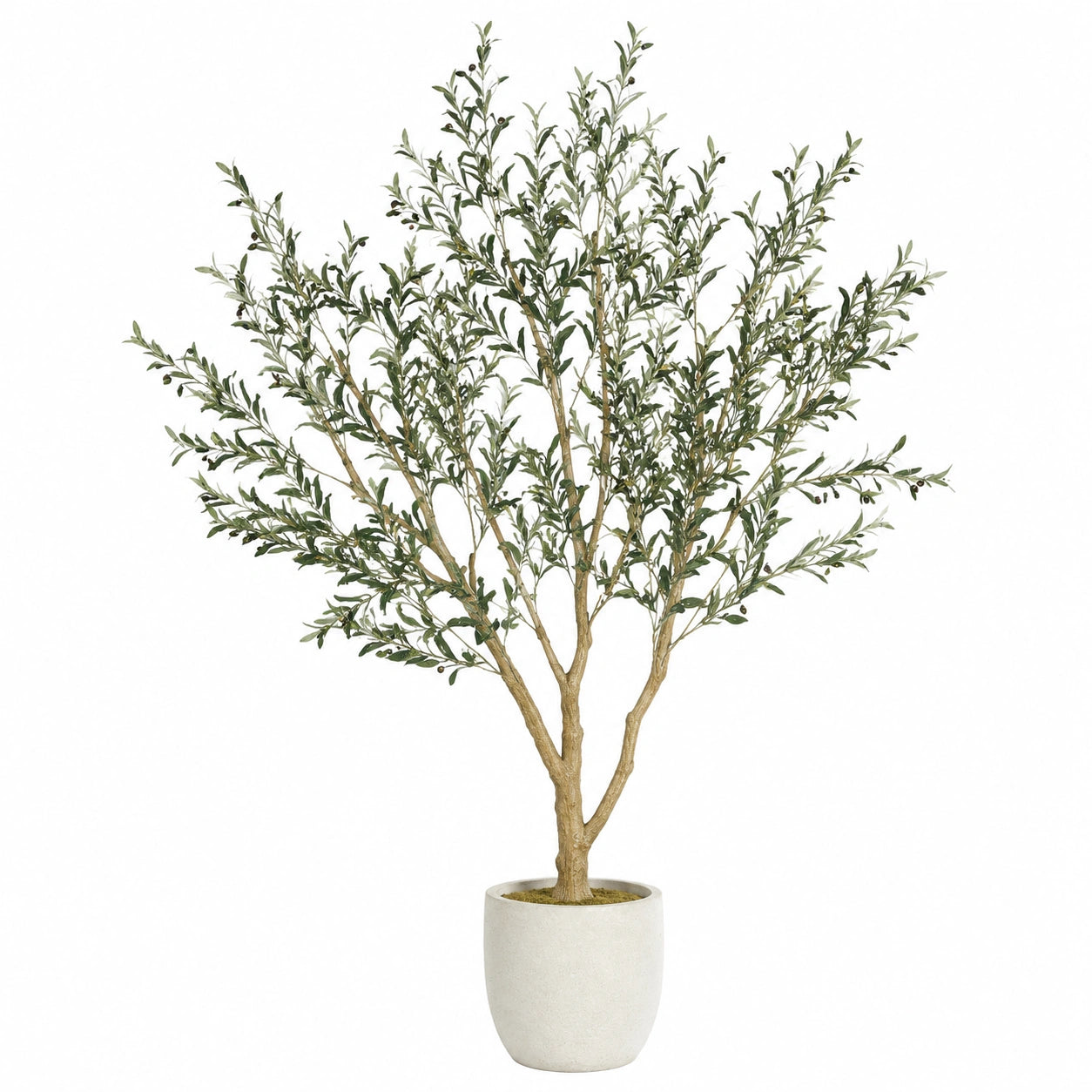 Árbol Artificial de Olivo Verde con Maceta 150cm