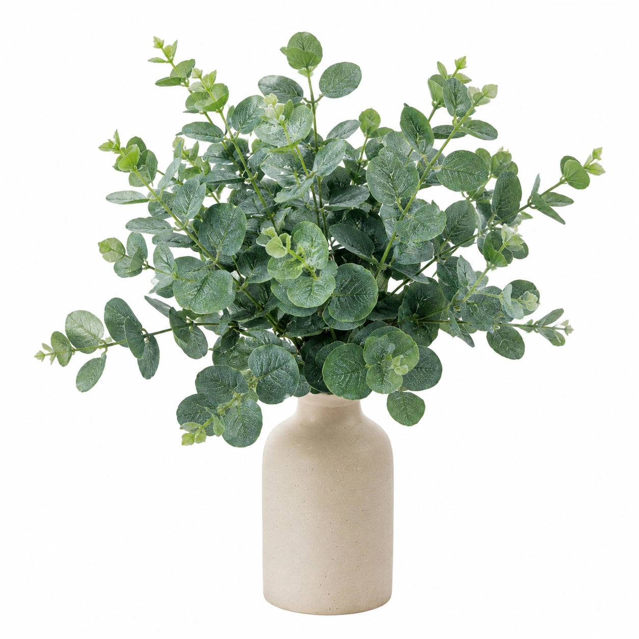 Planta Artificial de Eucalipto en Maceta 30cm Verde